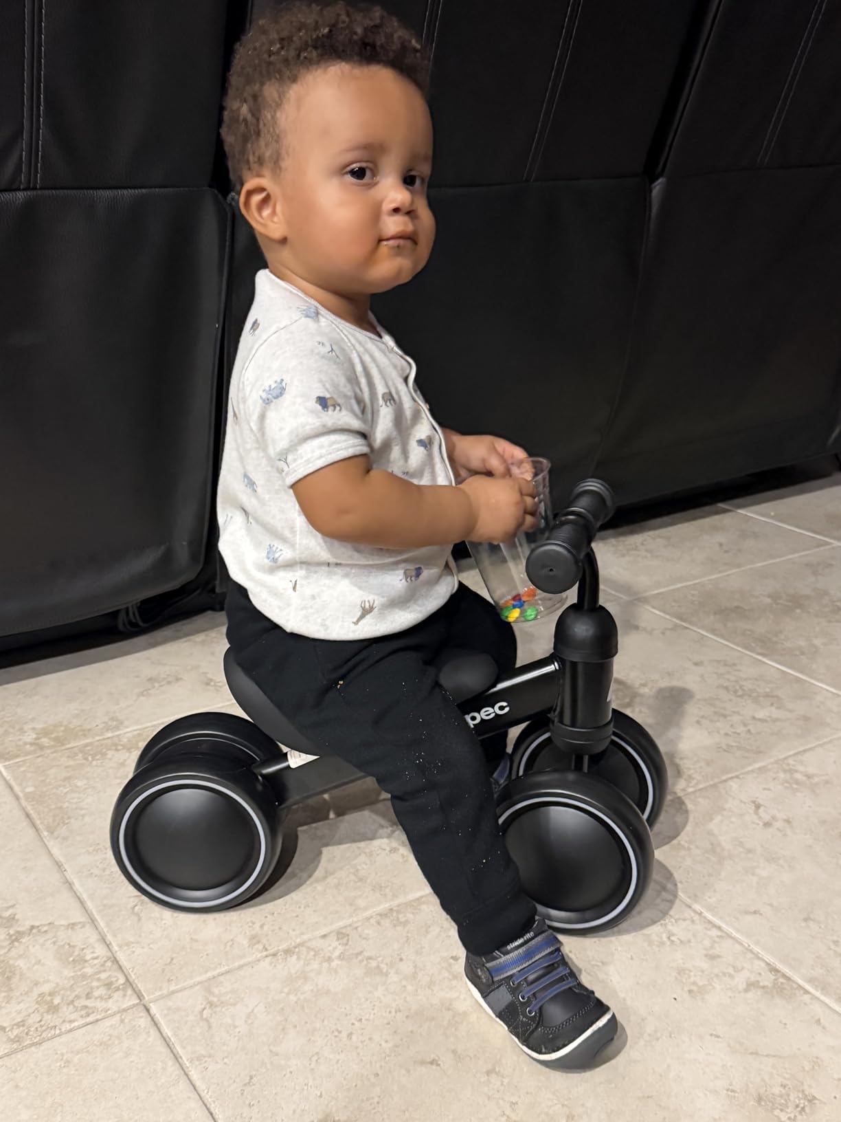 Retrospec Cricket Baby Walker Balance Bike with 4 Wheels for Ages 12-24 Months Customer Review Retrospec Cricket Baby Walker Balance Bike with 4 Wheels for Ages 12-24 Months - Customer Photo 1