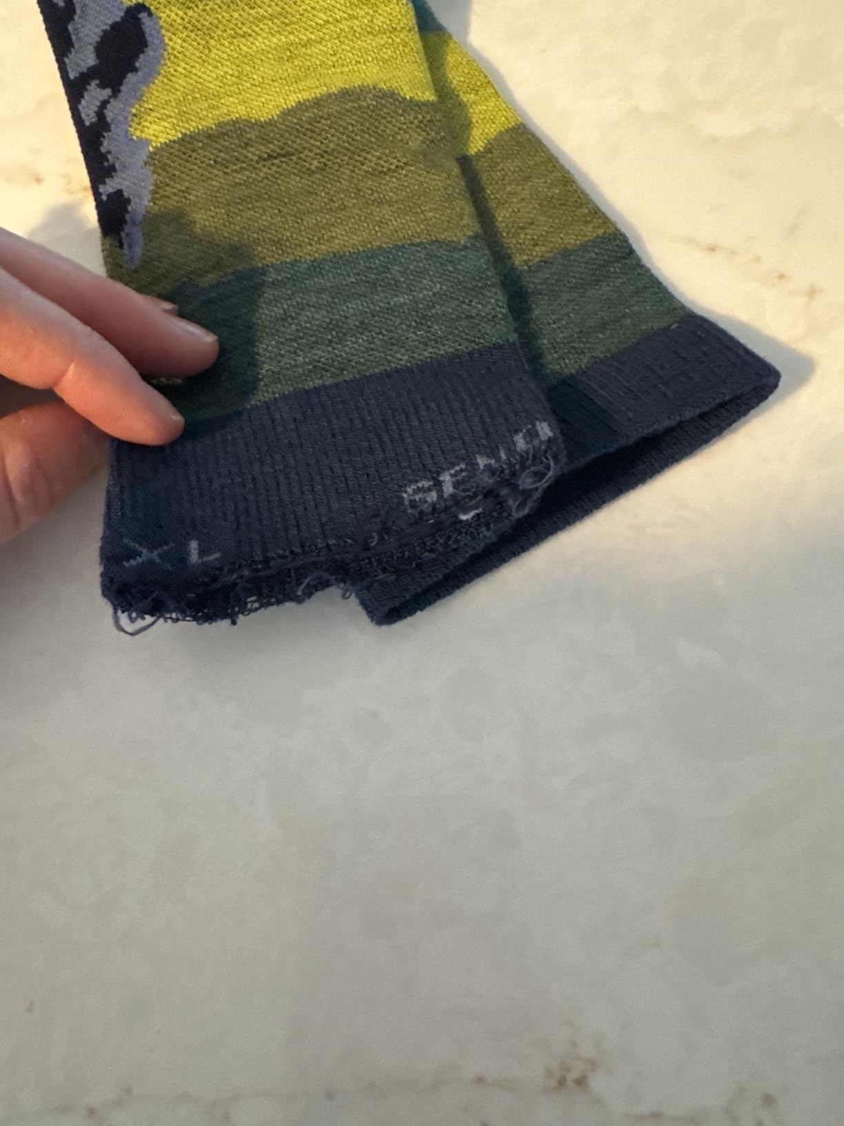Darn Tough Men's Vermont Solstice OTC Lightweight Ski and Snowboard Sock (Style 8014) - Customer Photo 1