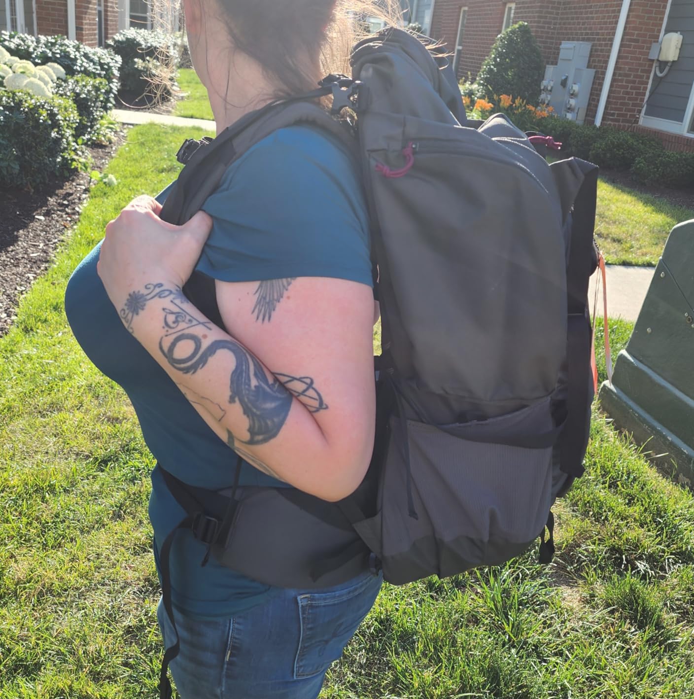 Kelty Redwing 50 Women's - 50 Liter Internal Frame Backpack for Hiking, Backpacking, Travel, Hip Belt, Women Specific Fit, 2023 (Cinnamon) - Customer Photo 1