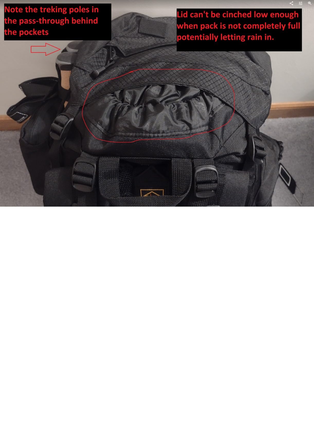 Teton 75L Explorer Internal Frame Backpack - Customer Photo 2