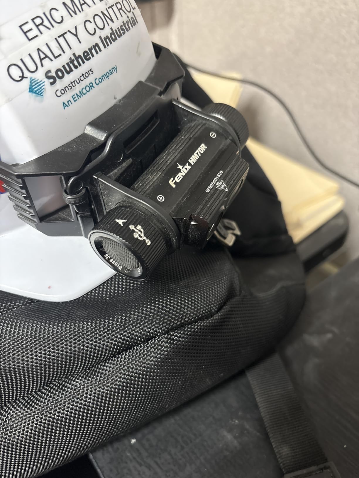 Fenix HM70R Headlamp, 1600 Lumen USB-C Rechargeable with White, High CRI and Red Beams and Lumentac Organizer - Customer Photo 1