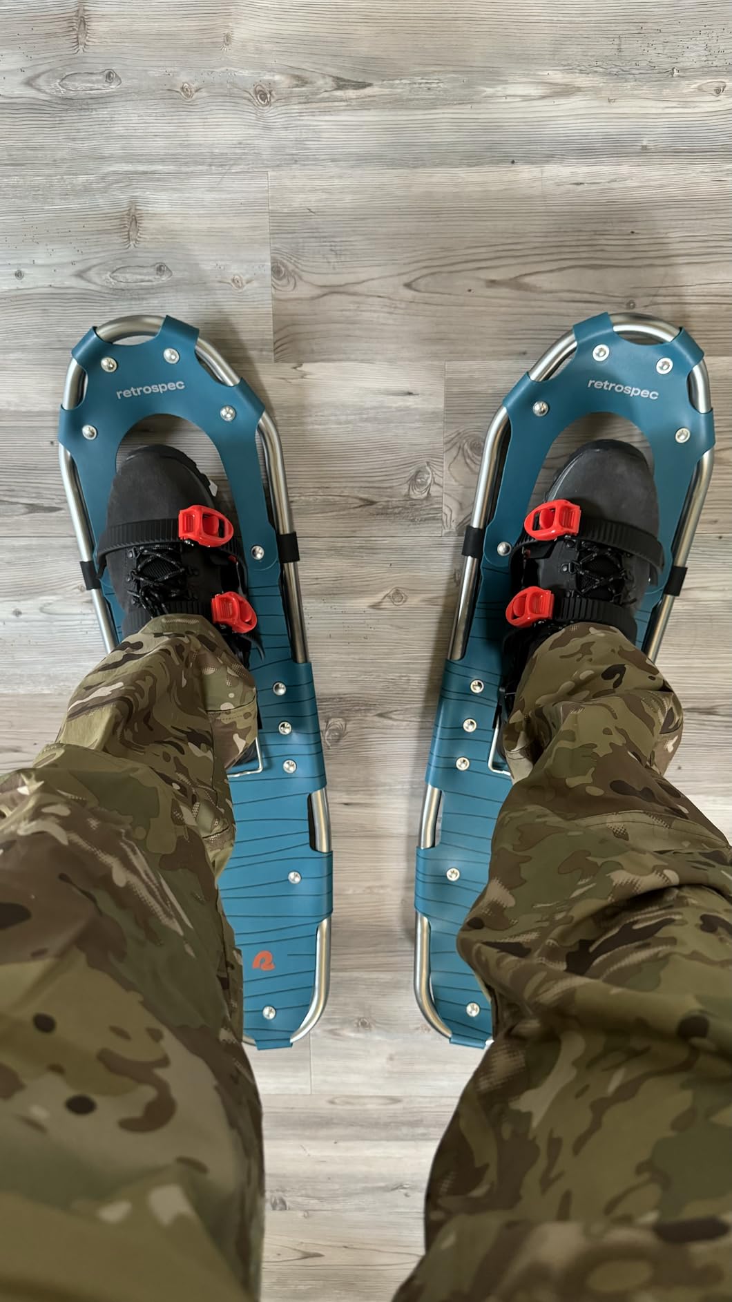 Retrospec Drifter Snowshoes for Women & Men - Lightweight Aluminum Frame Snow Shoes - Customer Photo 1