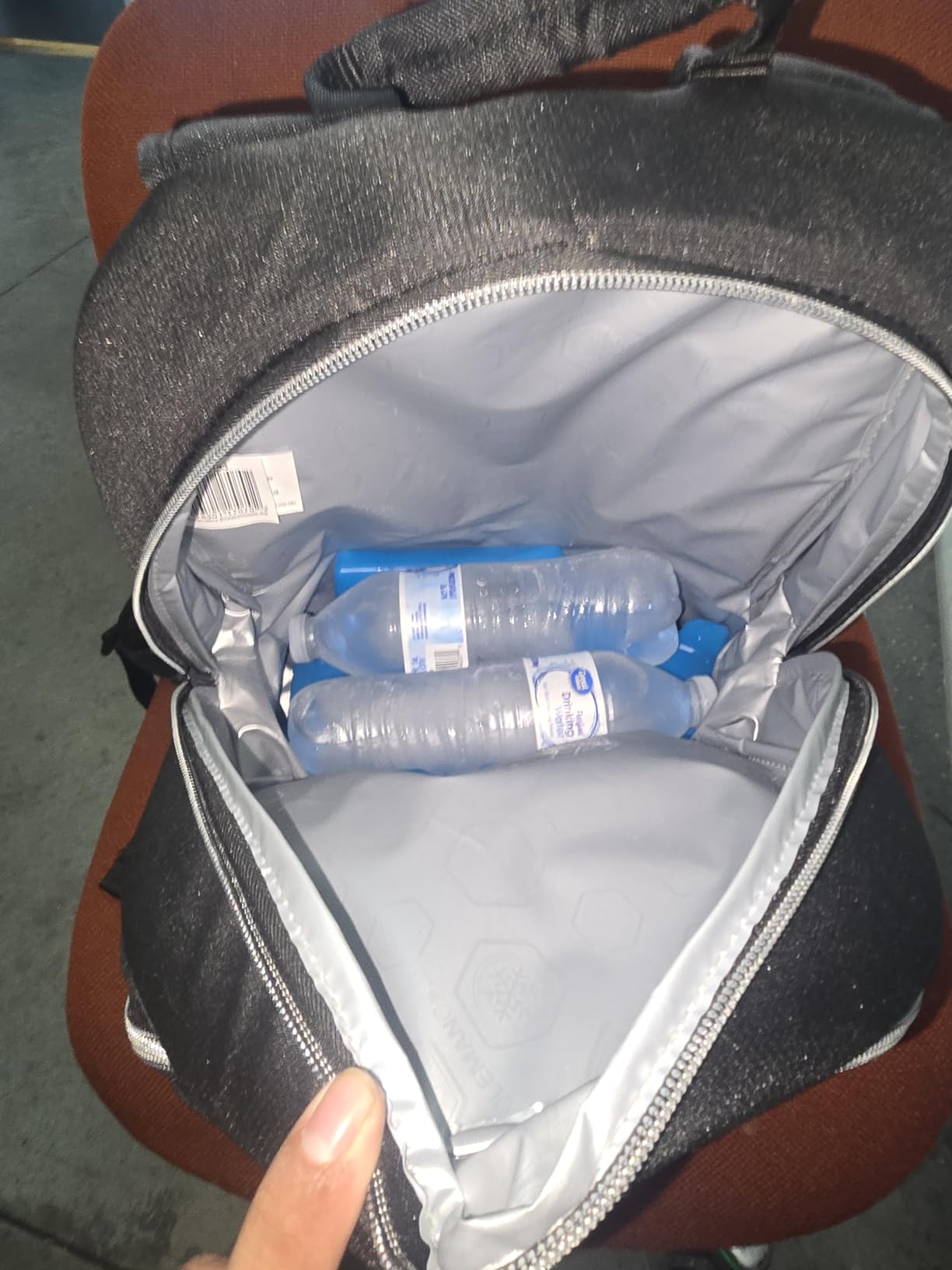 Coleman Chiller Insulated Backpack Cooler, Leakproof 28-Can Backpack Cooler with 12+ Hour Ice Retention, Made with Recycled Materials - Customer Photo 2