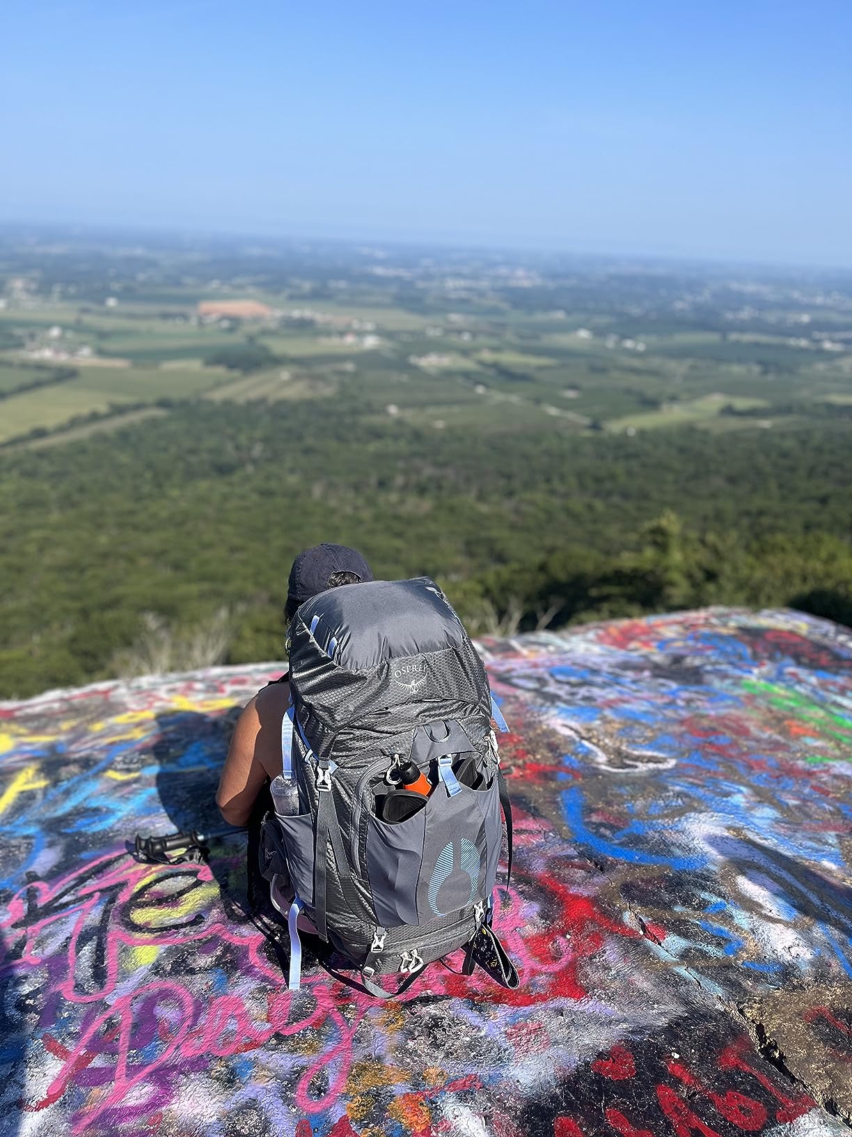 Osprey Aura AG 65L Women's Backpacking Backpack, Tungsten Grey, WXS/S - Customer Photo 2