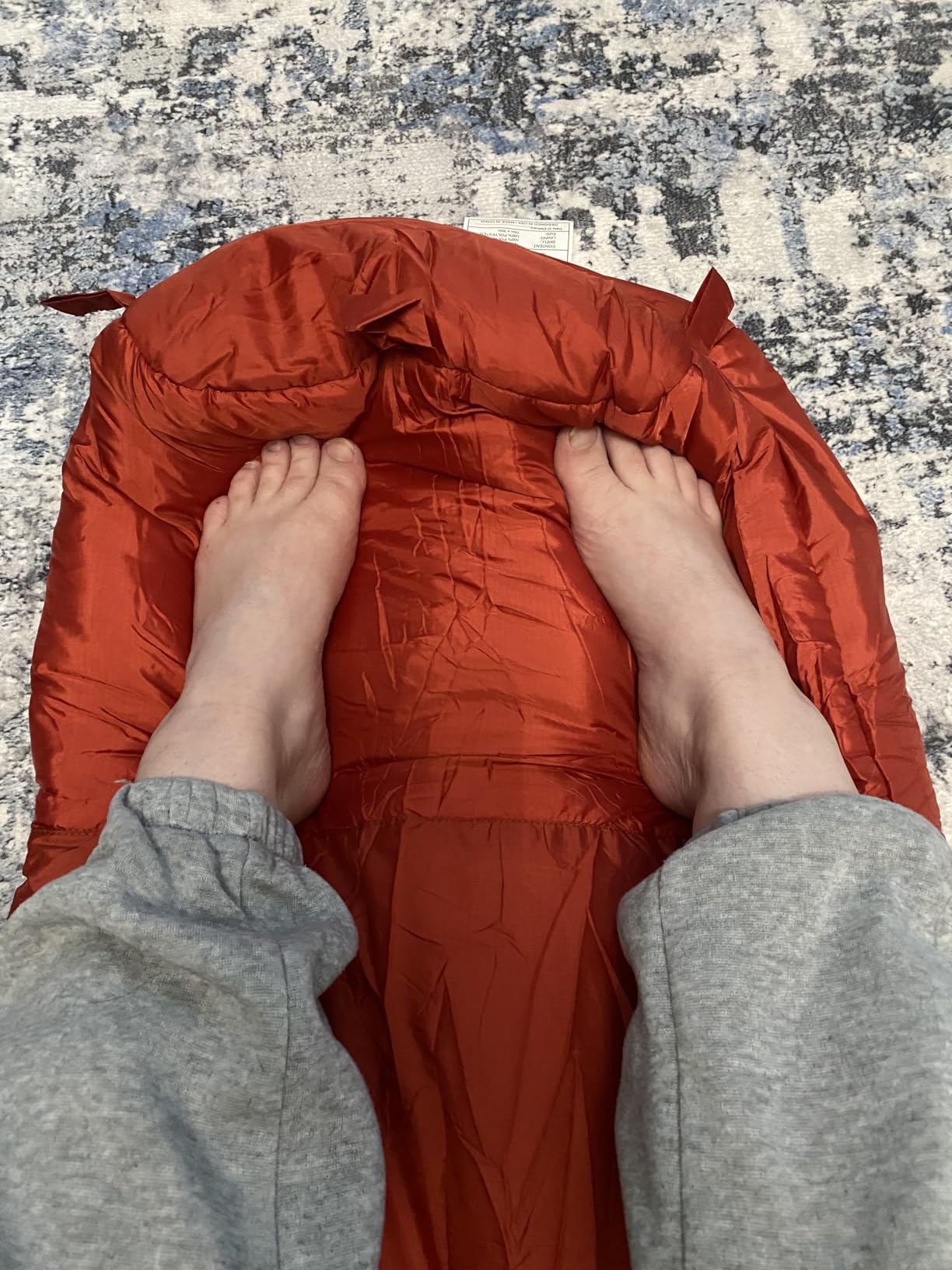 Teton LEEF Lightweight Mummy Sleeping Bag for Camping, Hiking, Backpacking; Cold Weather Option, Compression Sack Included - Customer Photo 2