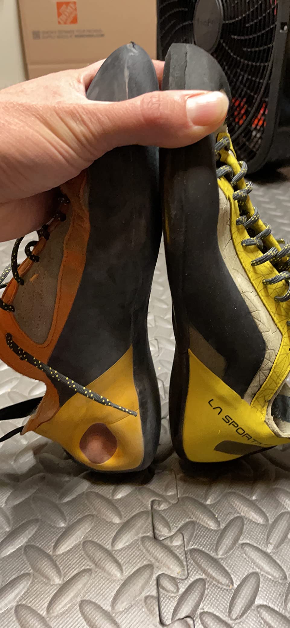La Sportiva Mens Finale Rock Climbing Shoes Customer Review La Sportiva Mens Finale Rock Climbing Shoes - Customer Photo 1