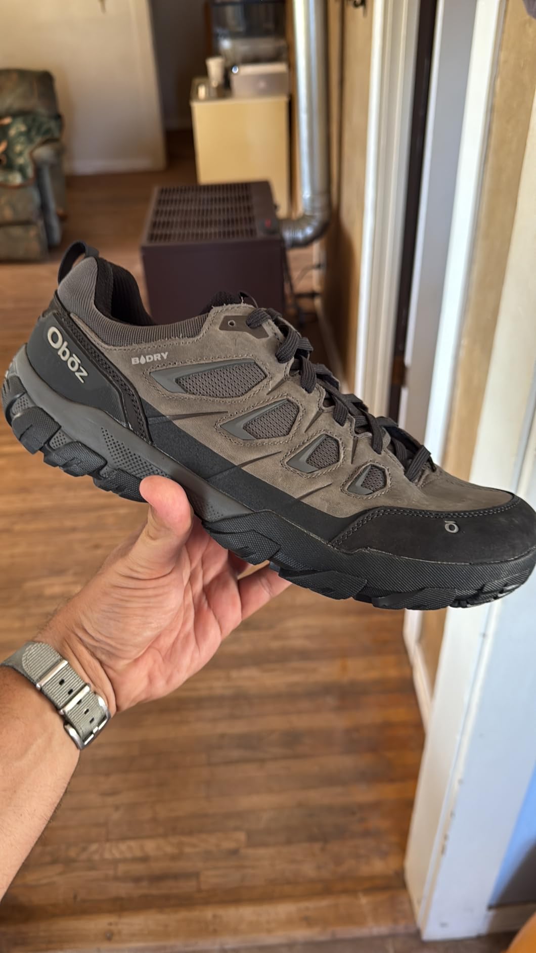Oboz Men's Sawtooth X Low B-Dry Hiking Shoes - Customer Photo 1