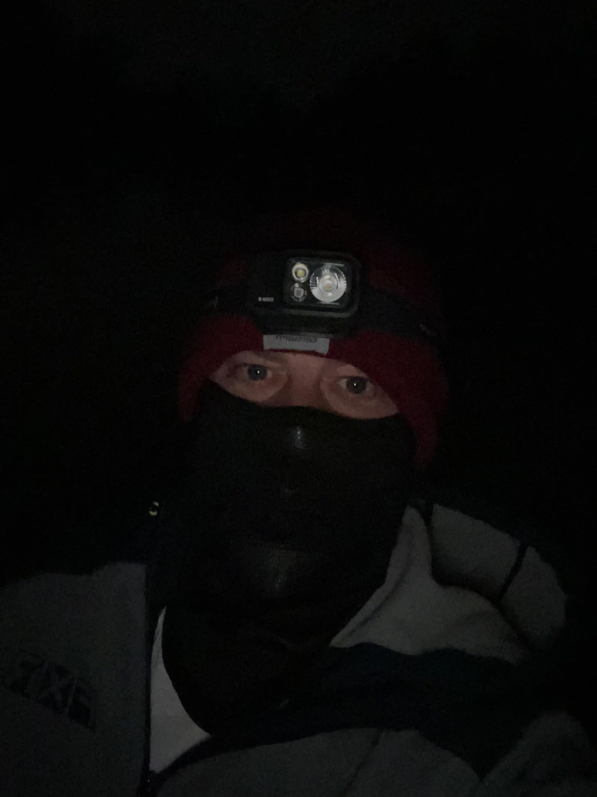 BLACK DIAMOND Storm 450 Headlamp | 450 Lumens Brightness | Waterproof & Dimmable | 3X AAA Battery Operated (Included | Camping, Hiking, Running | Black - Customer Photo 2