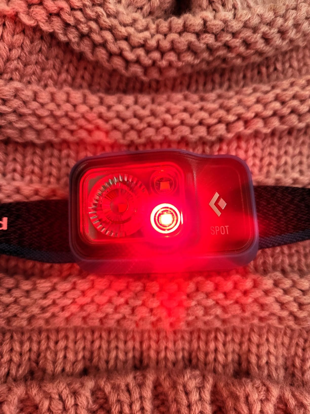 BLACK DIAMOND Spot 400 Headlamp | 400 Lumens Brightness, Dimmable | Waterproof & Durable | 3X AAA Battery Operated (Included) | Graphite - Customer Photo 1