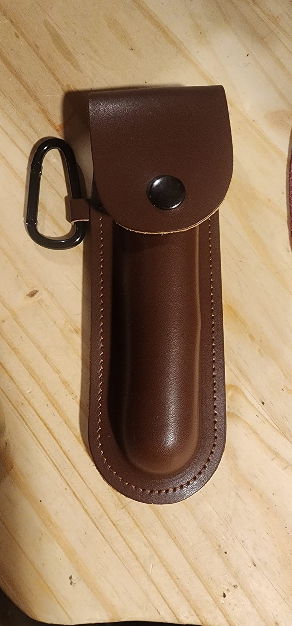Bushcraft Gear for Survival Settlers Bushscraft Hand Auger Wrench with Flint Scotch Eye Wood Drill Peg and Manual Hole Maker Multitool with leather Case Camping Bushcrafting and Outdoor Backpacking - Customer Photo 1