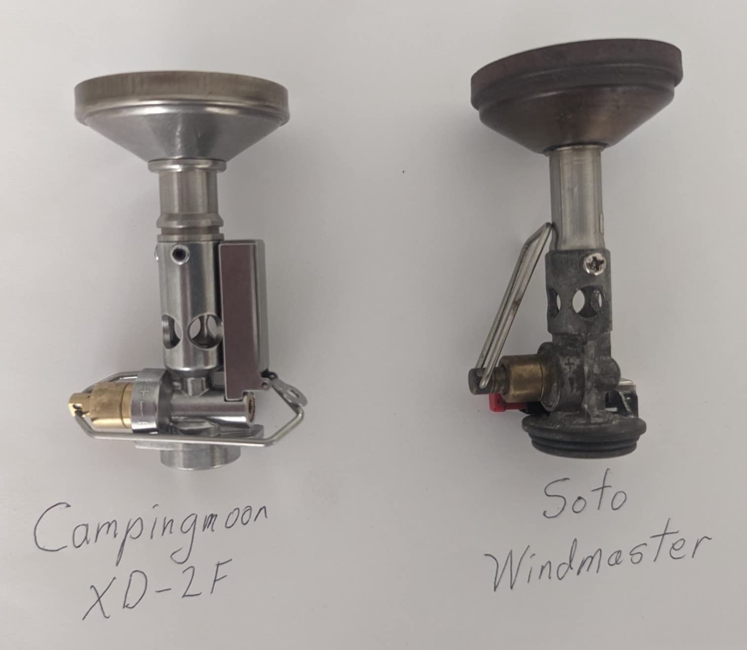 CAMPINGMOON Canister Top Stove Portable Compact Foldable w/Micro Regulator w/4Flex w/igniter XD-2F (Silver) - Customer Photo 1