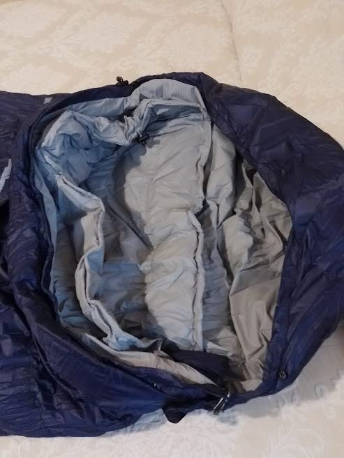 QEZER Down Sleeping Bag for Adults, 600 Fill Power, Ultralight & Compact with Compression Sack for Backpacking, Camping, Hiking - Customer Photo 1