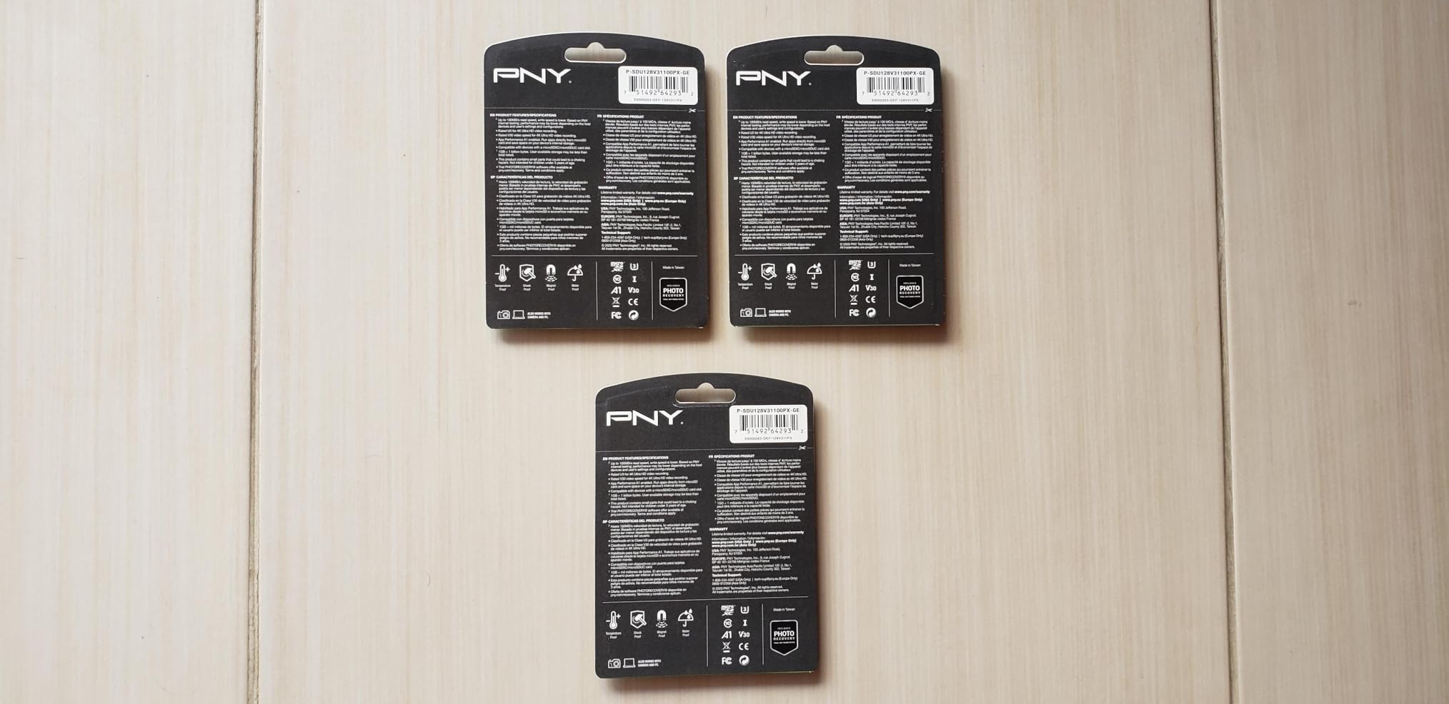 PNY 64GB Elite-X Class 10 U3 V30 SDXC Flash Memory Card - 100MB/s, Class 10, U3, V30, 4K UHD, Full HD, UHS-I, Full Size (Pack of 3) Customer Review PNY 64GB Elite-X Class 10 U3 V30 SDXC Flash Memory Card - 100MB/s, Class 10, U3, V30, 4K UHD, Full HD, UHS-I, Full Size (Pack of 3) - Customer Photo 1
