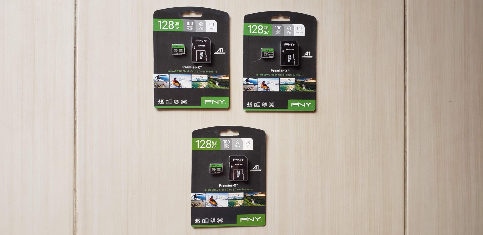 PNY 64GB Elite-X Class 10 U3 V30 SDXC Flash Memory Card - 100MB/s, Class 10, U3, V30, 4K UHD, Full HD, UHS-I, Full Size (Pack of 3) Customer Review PNY 64GB Elite-X Class 10 U3 V30 SDXC Flash Memory Card - 100MB/s, Class 10, U3, V30, 4K UHD, Full HD, UHS-I, Full Size (Pack of 3) - Customer Photo 2