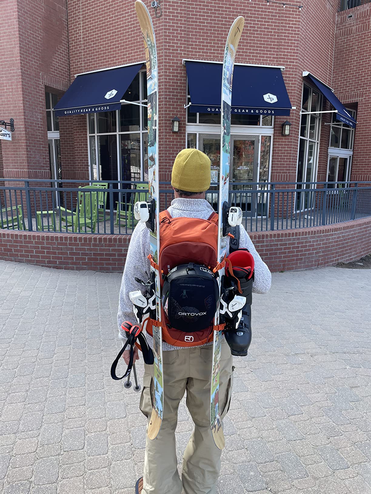 Ortovox Tour Rider 30L Ski Touring Backpack, Petrol Blue - Customer Photo 1