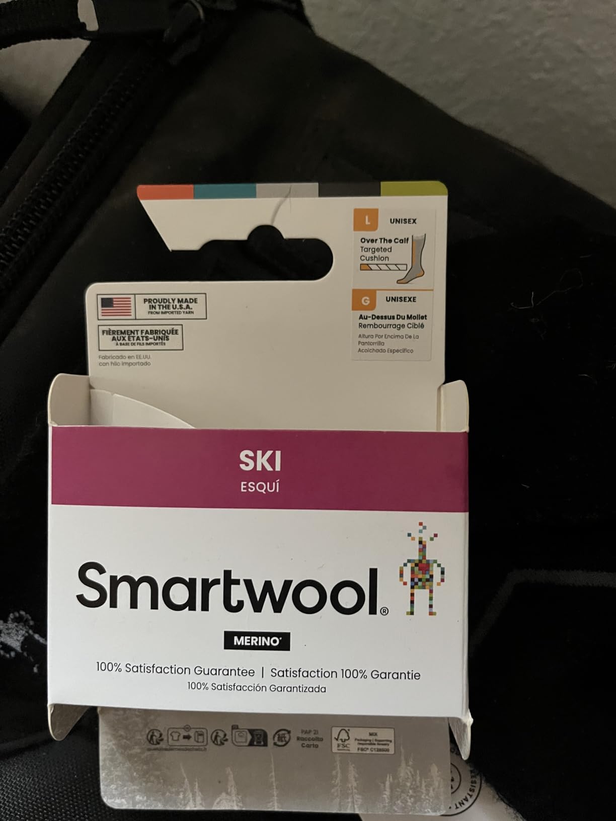 Smartwool Men's Ski Targeted Cushion Over the Calf Socks - Customer Photo 2
