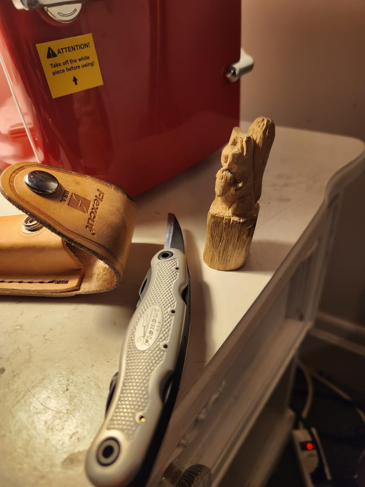 FLEXCUT Spoon Carvin Jack 2.0, Portable Pocket Knife for Wood Carving with 4 Blades, Made in the USA | JKN296 - Customer Photo 4