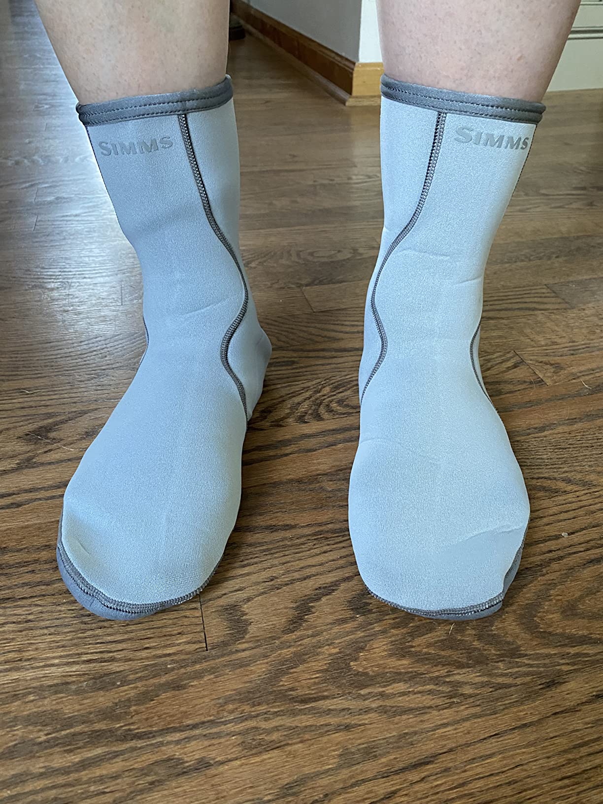 Simms Neoprene Wading Socks for Fly Fishing – Abrasion-Resistant and Comfortable Wet Wading Socks - Customer Photo 2