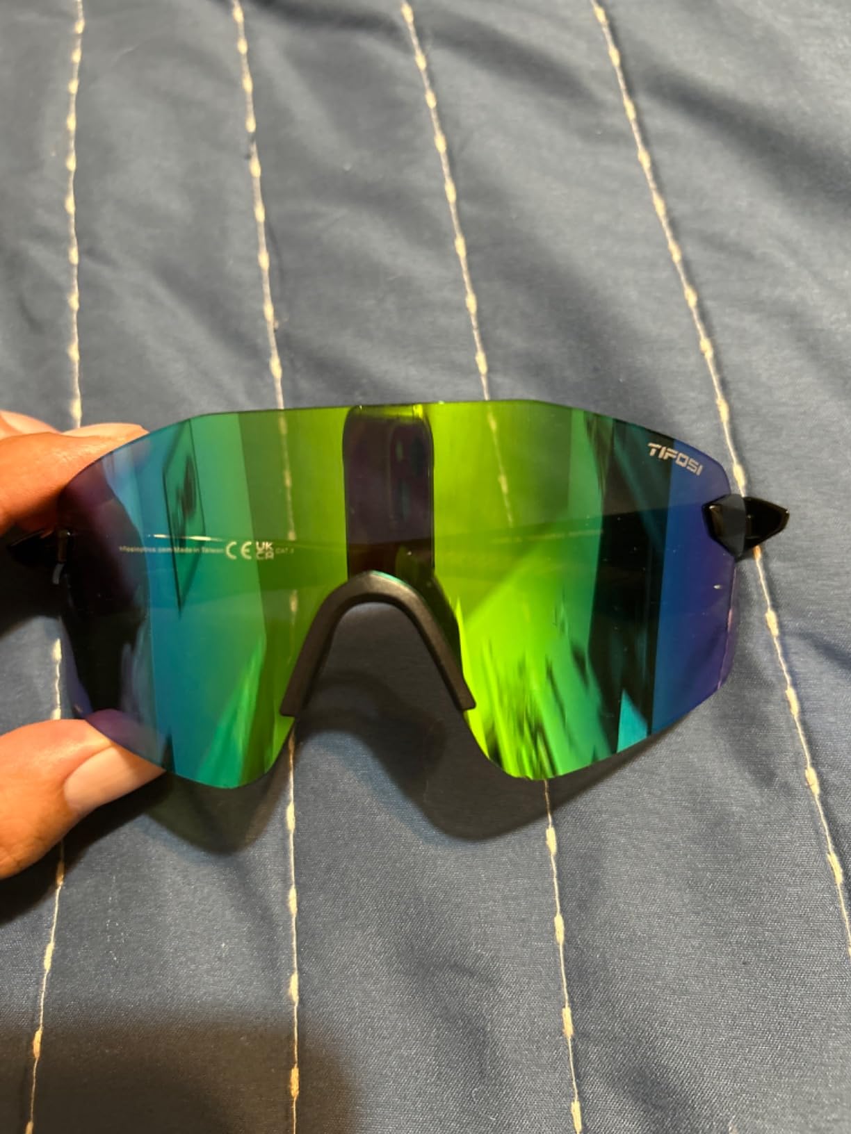 Tifosi Vogel SL Sport Sunglasses Men & Women - Ideal For Baseball, Cycling, Cricket, Golf, Hiking, Running Customer Review Tifosi Vogel SL Sport Sunglasses Men & Women - Ideal For Baseball, Cycling, Cricket, Golf, Hiking, Running - Customer Photo 2
