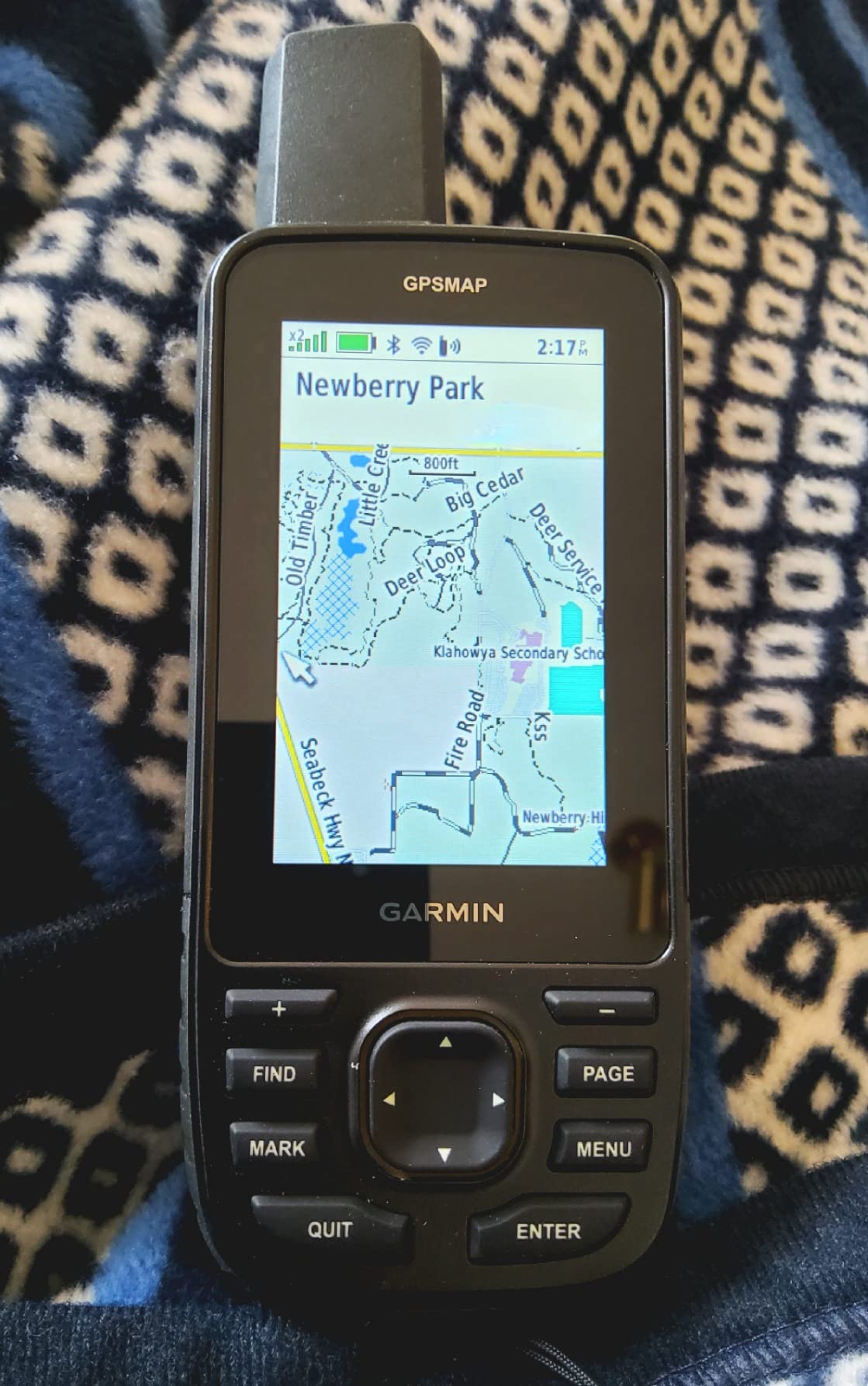 Garmin GPSMAP 67i Rugged GPS Handheld with inReach Satellite Technology, Two-Way Messaging, Interactive SOS, Mapping Customer Review Garmin GPSMAP 67i Rugged GPS Handheld with inReach Satellite Technology, Two-Way Messaging, Interactive SOS, Mapping - Customer Photo 1