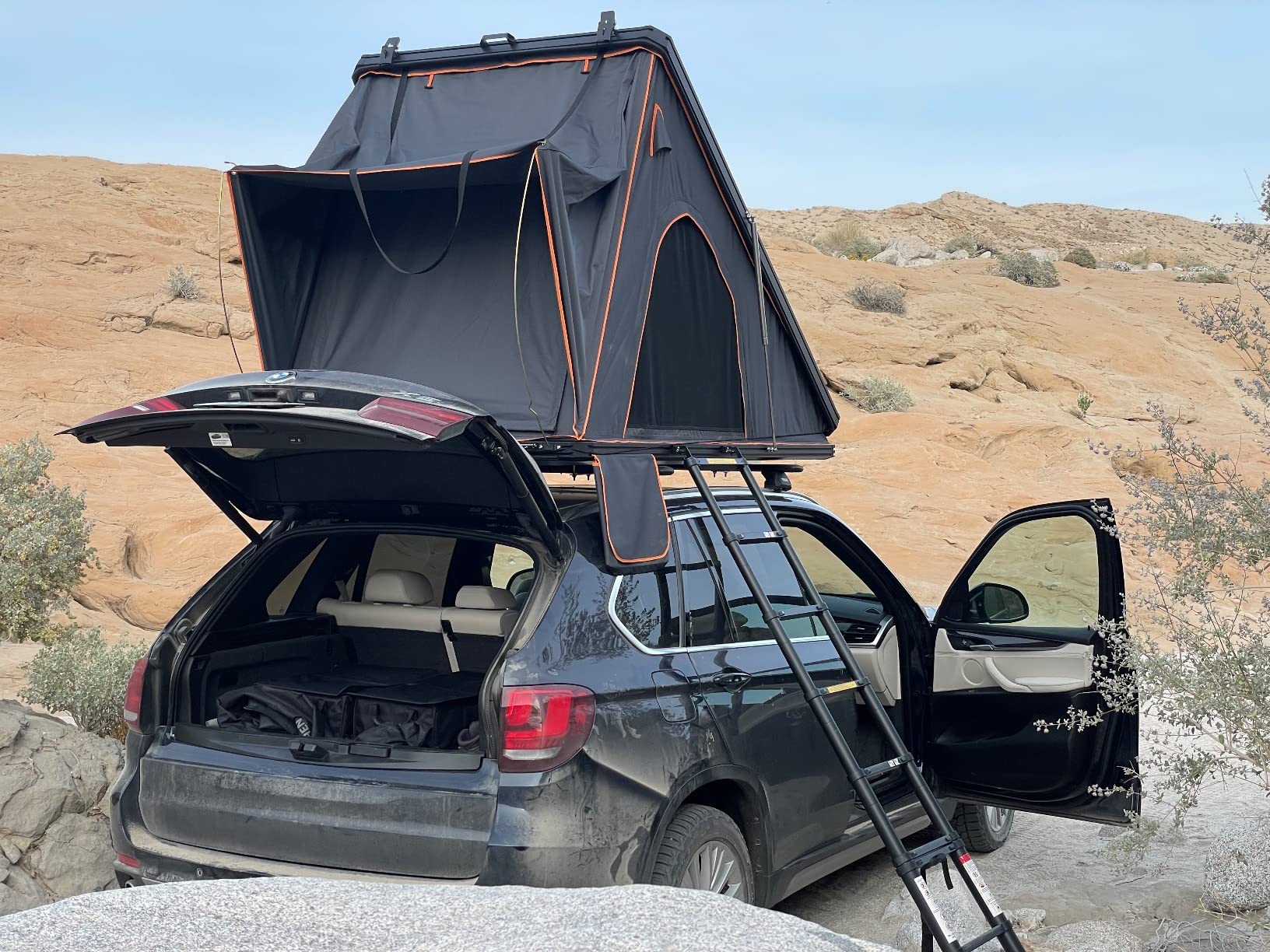 BAMACAR Naturnest Rooftop Tent Hard Shell 2-3 Person Nature Nest Roof Top Tent Hardshell For Jeep SUV Van Pickup Truck Vehicle Trailer - Customer Photo 1