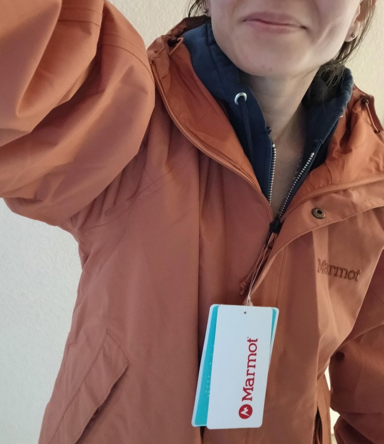 Marmot Women's Cascade Durable & Waterproof Rain Jacket - Customer Photo 5