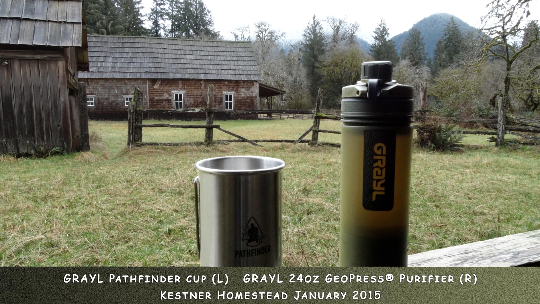 GRAYL GeoPress 24 oz Water Purifier Bottle - Filter for Hiking, Camping, Survival, Travel (Black Camo) - Customer Photo 1