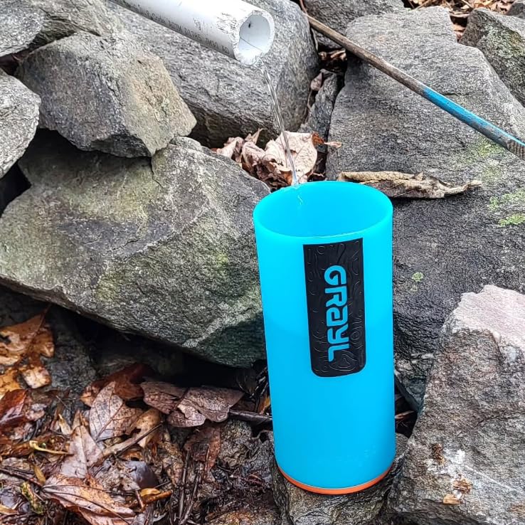 GRAYL GeoPress 24 oz Water Purifier Bottle - Filter for Hiking, Camping, Survival, Travel (Black Camo) - Customer Photo 2