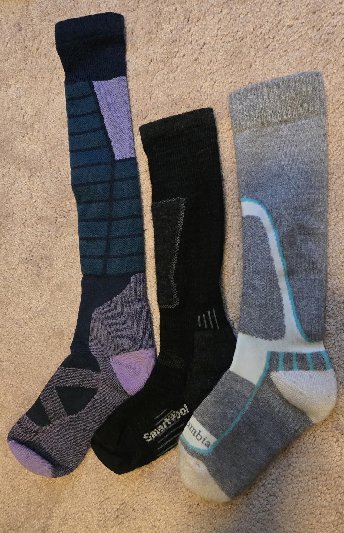 Darn Tough Women's Function X OTC Midweight with Padded Shin Sock (Style 8040) - Customer Photo 1