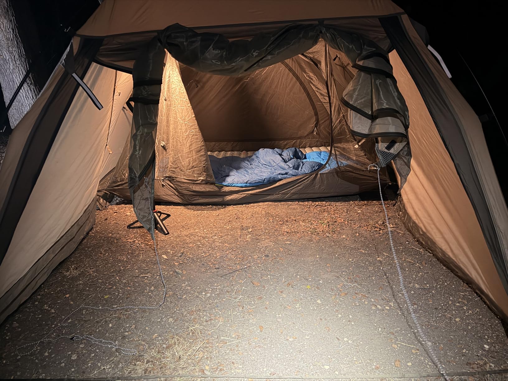 Naturehike Massif Hot Tent with Stove Jack, Waterproof Windproof 4 Season Tent, 2/4 Person Cold Weather Winter Tents for Camping - Customer Photo 2