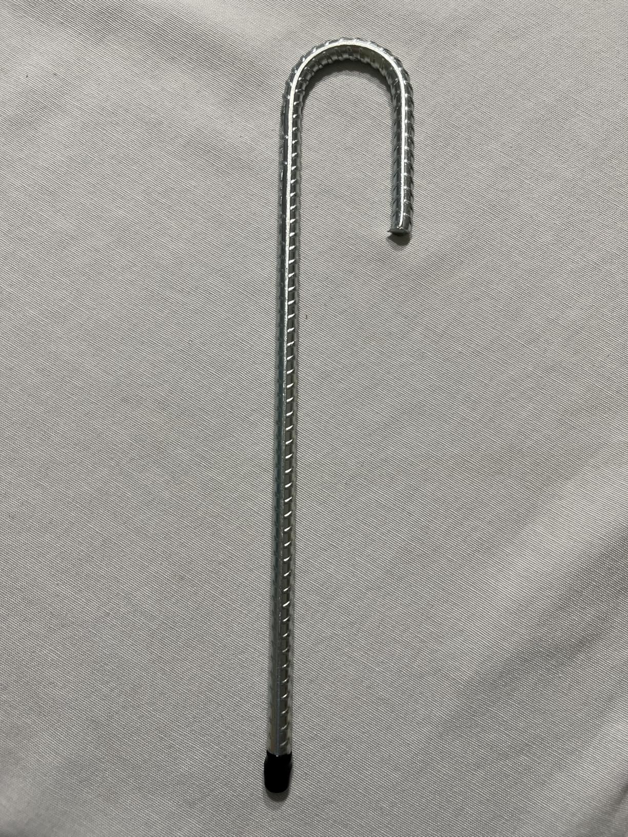 Rebar-Stakes-12-Inch-Galvanized, U Hook Trampoline Stakes 6 Pack Ground Anchors Tent Stakes Heavy Duty for Plants Anti-Rust Landscape Fabric Stakes Artificial Turf - Customer Photo 1