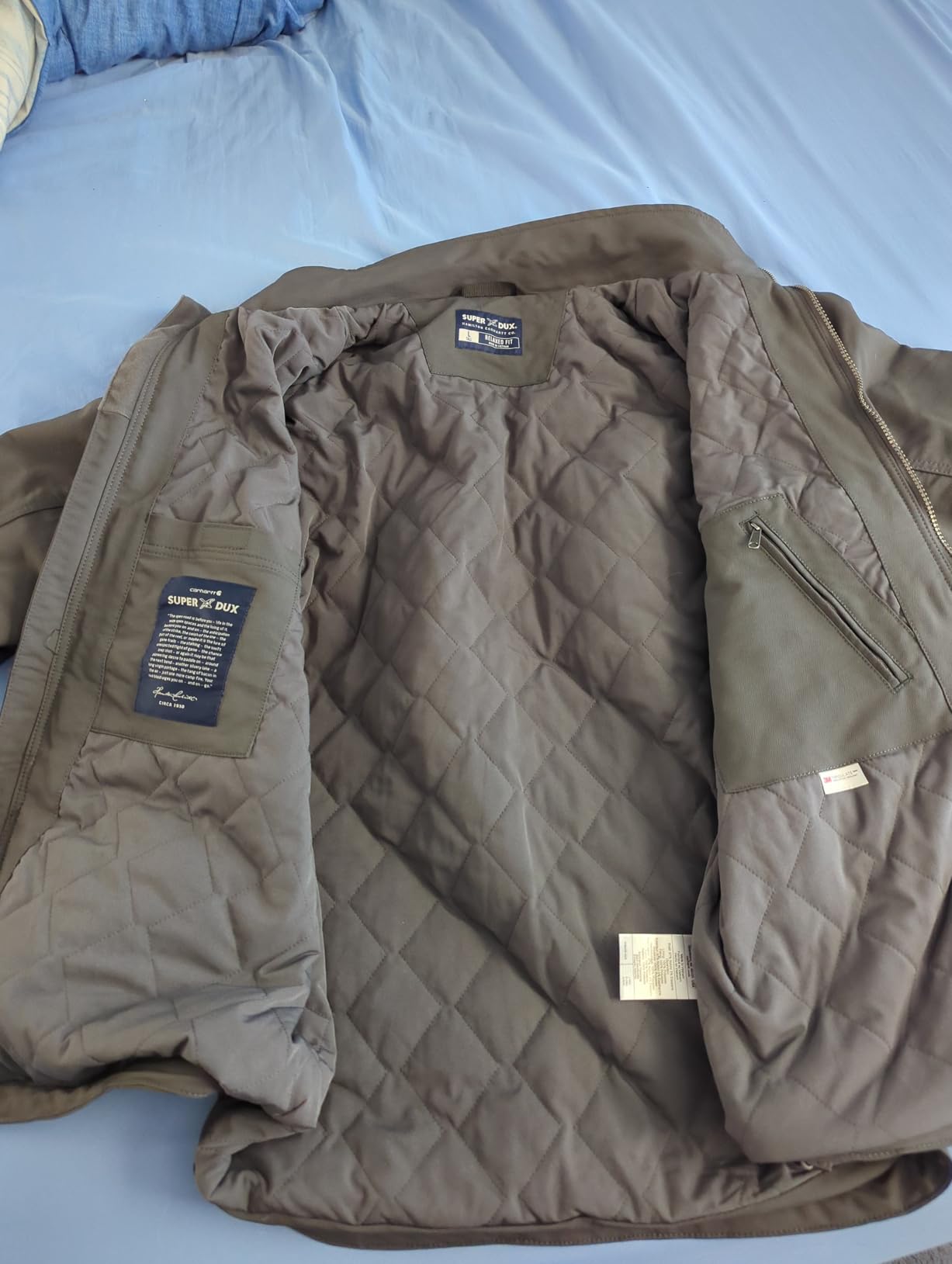 Carhartt Mens Super Dux Relaxed Fit Insulated Jacket - Customer Photo 1