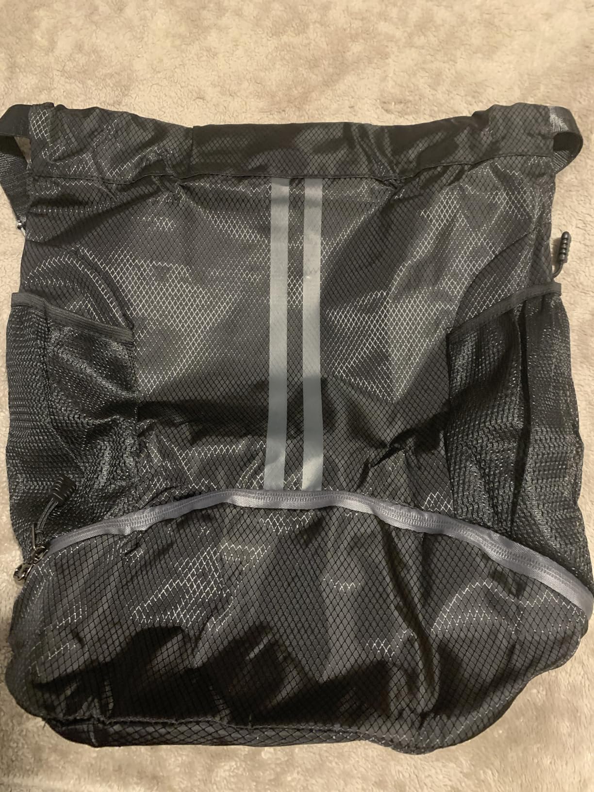 Hoedia Sports Drawstring Backpack - String Swim Gym Bag with Shoes Compartment and Wet Proof Pocket for Women&Men Customer Review Hoedia Sports Drawstring Backpack - String Swim Gym Bag with Shoes Compartment and Wet Proof Pocket for Women&Men - Customer Photo 2