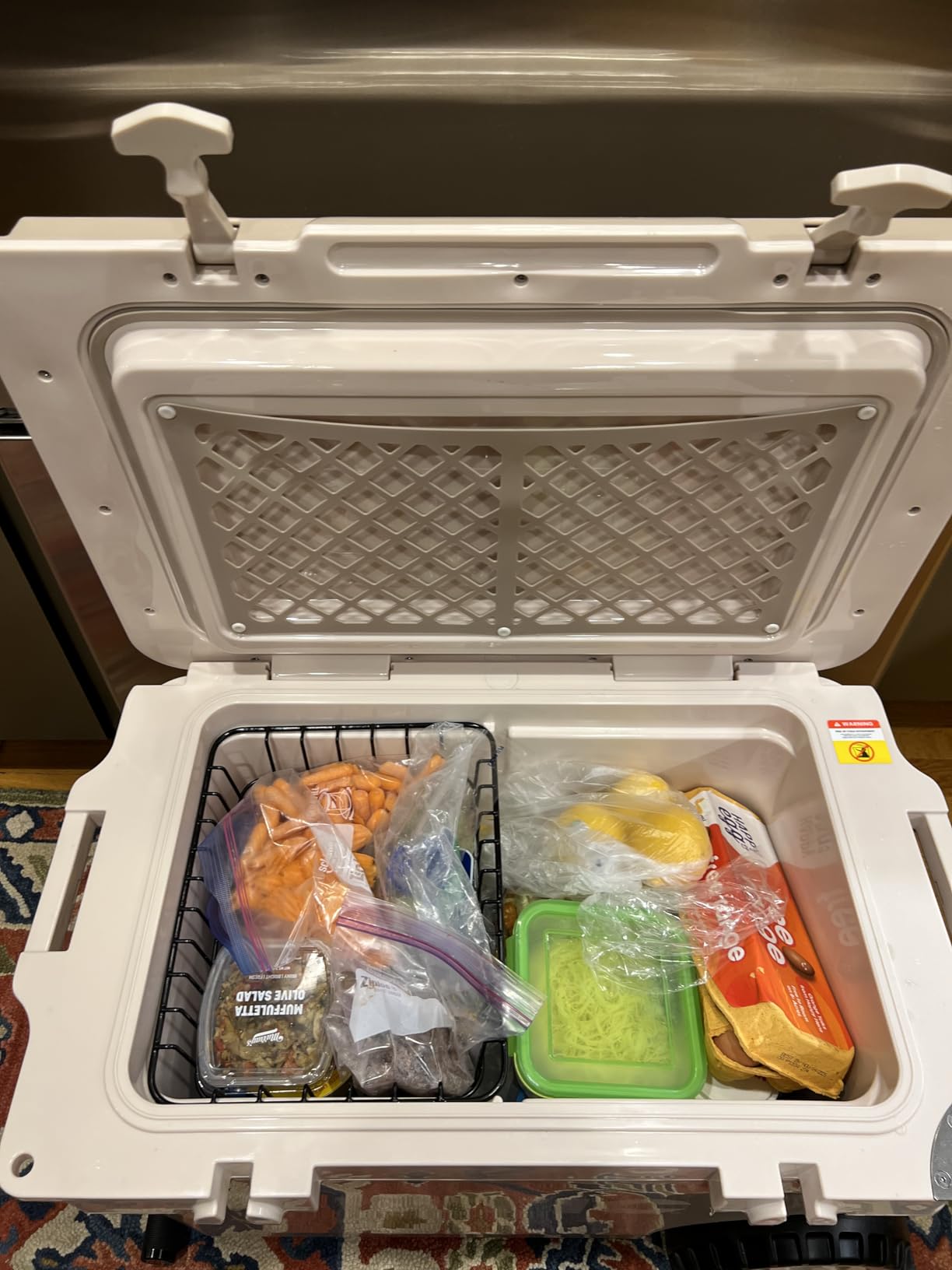 RTIC 52 Quart Ultra-Light Wheeled Hard Cooler Insulated Portable Ice Chest, 30% Lighter Than Rotomolded - Customer Photo 2