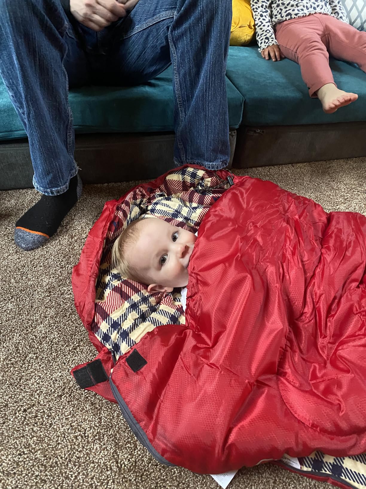 KingCamp 45°F Kids Sleeping Bag, Lightweight Waterproof & Compact Flannel Sleeping Bags Cold Weather & Warm Youth Essentials Gear Accessories for Camping, Fits 10-12 Children up to 4'7