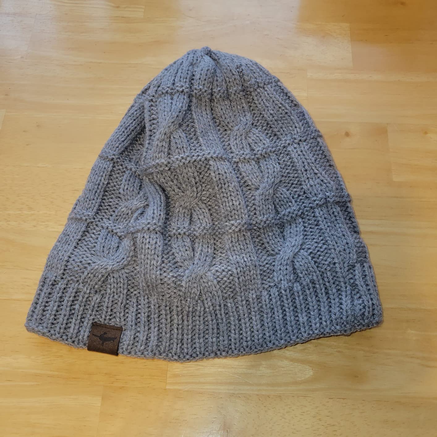 SEALSKINZ Unisex Blakeney Waterproof Cold Weather Cable Knit Beanie - Customer Photo 1