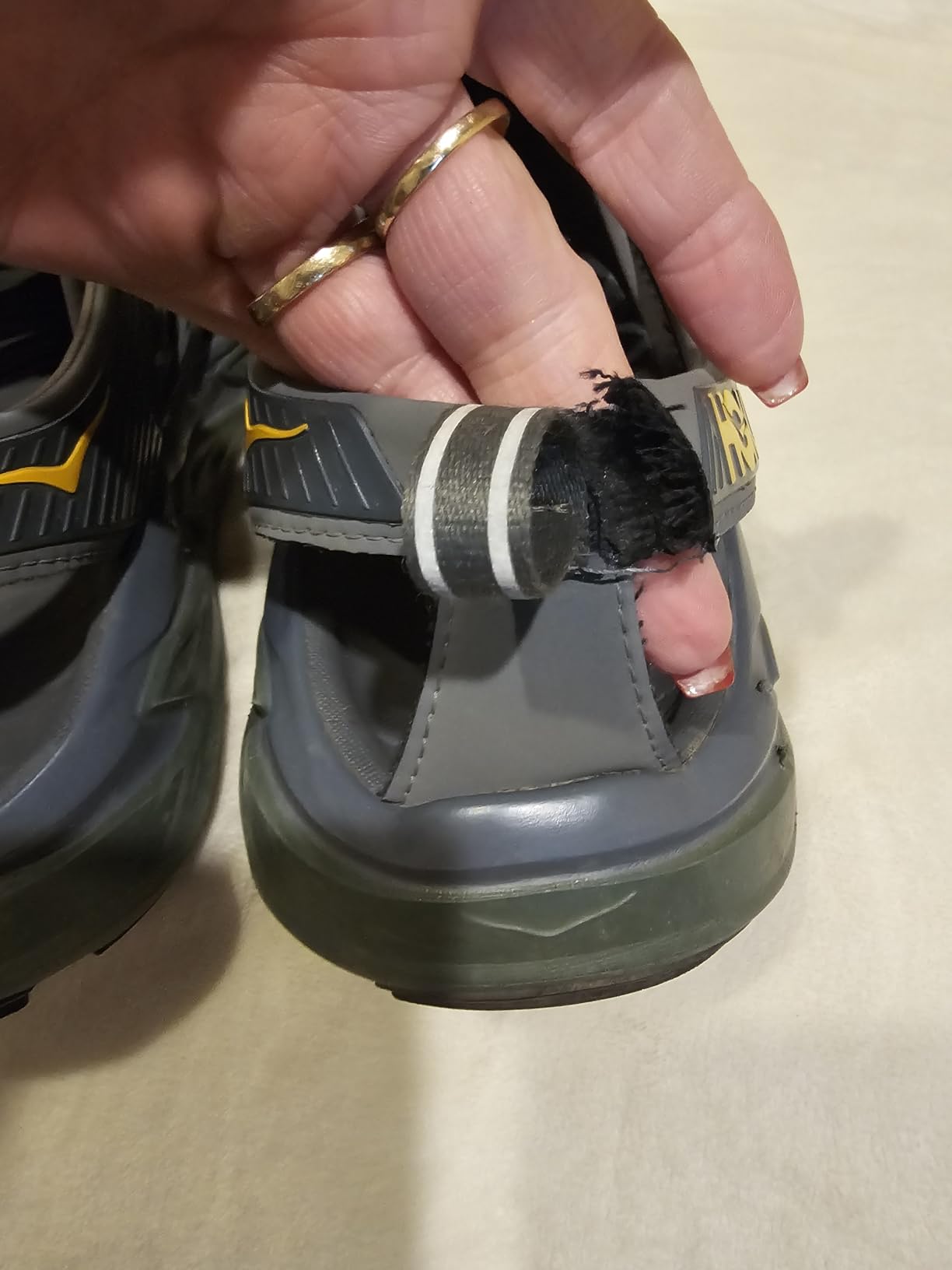 HOKA ONE ONE Hopara Mens Shoes - Customer Photo 1