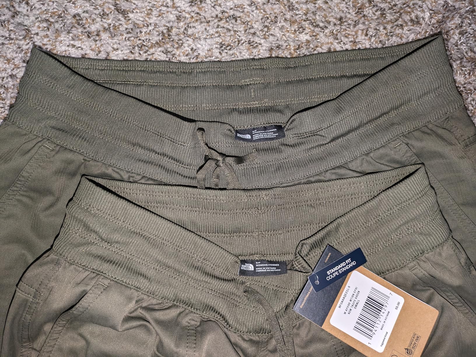 The North Face Womens Aphrodite Motion Pant | Moisture Wicking Athletic Pants, Water Repellent, UPF 40+ - Customer Photo 1