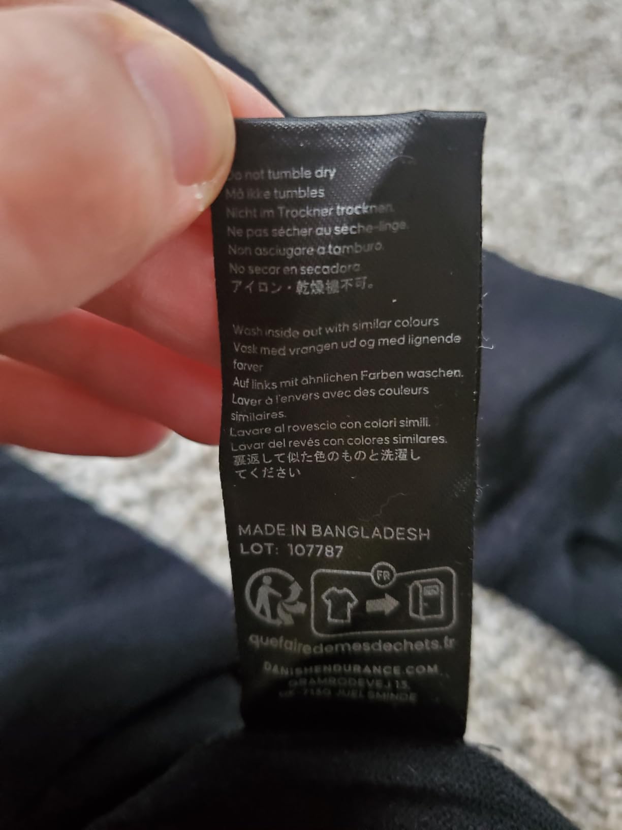 DANISH ENDURANCE Men's Merino Halfzip Base Layer Shirt Customer Review DANISH ENDURANCE Men's Merino Halfzip Base Layer Shirt - Customer Photo 2