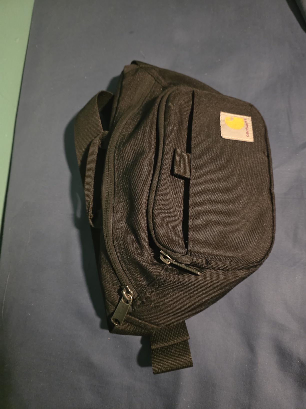 Carhartt Classic Adjustable Sling Bag, Durable, 600-Denier Water Resistant Hip Pack - Customer Photo 2