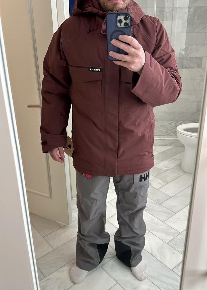 Burton Men's Covert 2.0 2L Snowboard Jacket Customer Review Burton Men's Covert 2.0 2L Snowboard Jacket - Customer Photo 2