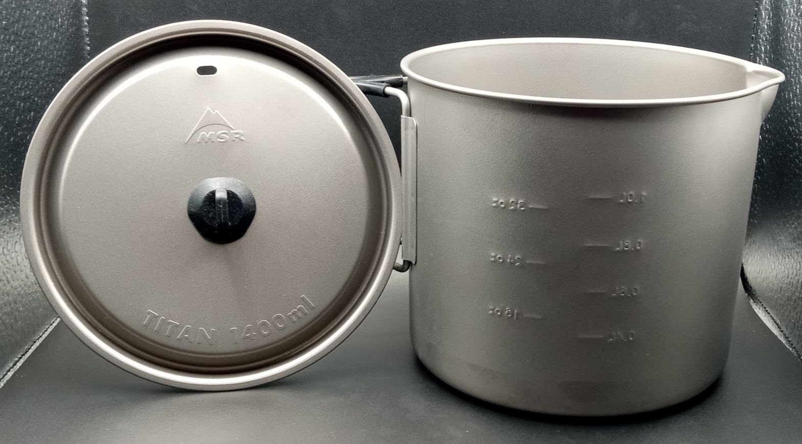 MSR Titan Ultralight Titanium Camping Kettle - Customer Photo 2