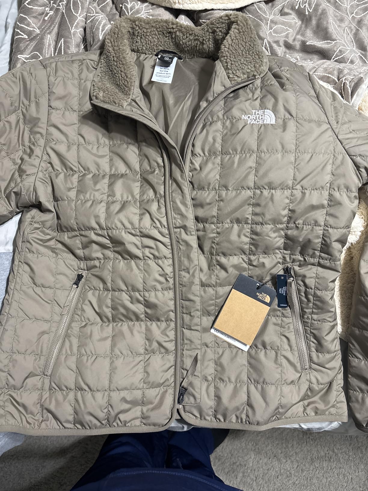 THE NORTH FACE Women's Junction Insulated Jacket (Standard & Plus Size) | Water Repellent Winter Coat & Zip Hand Pockets - Customer Photo 1