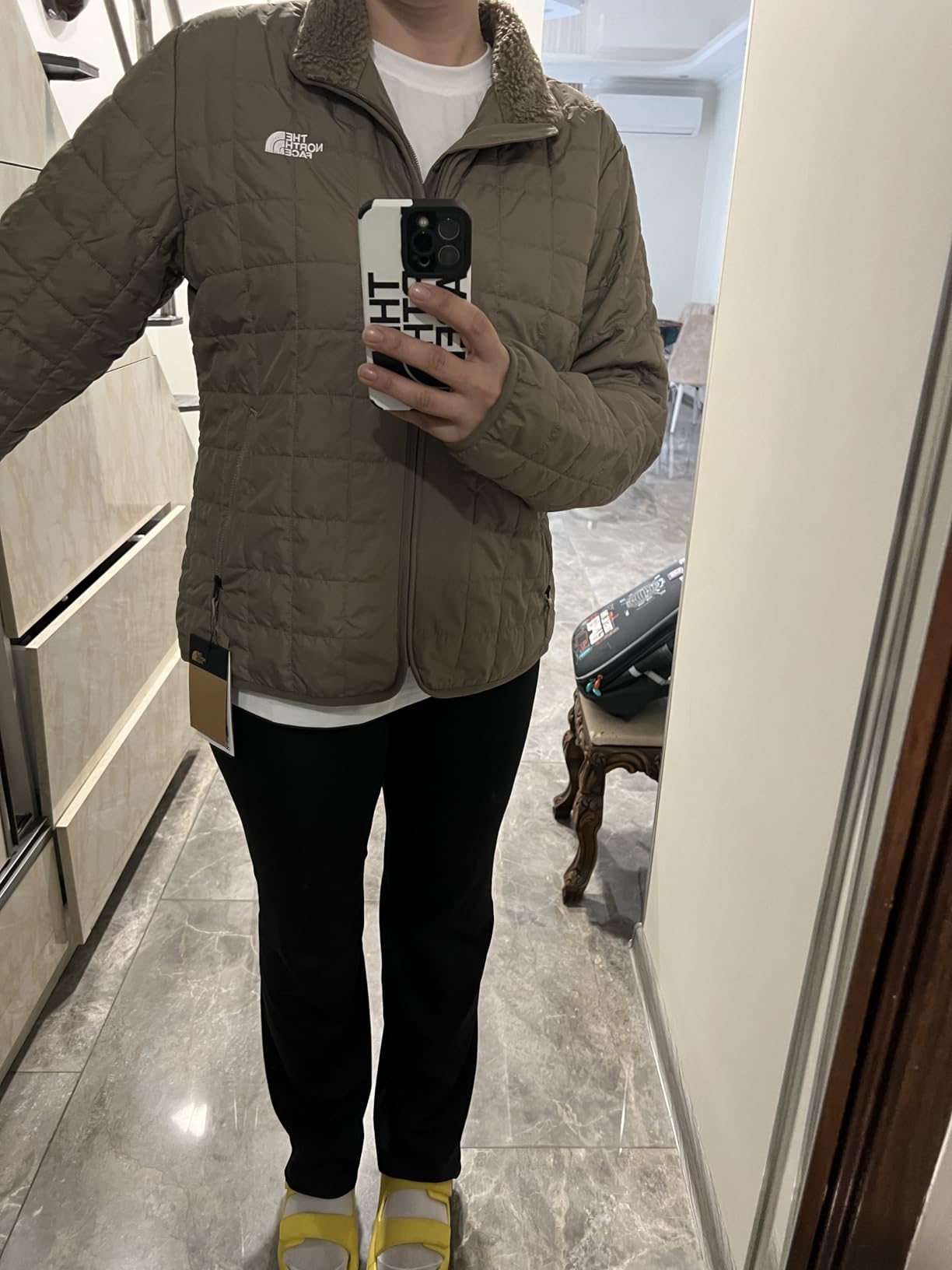 THE NORTH FACE Women's Junction Insulated Jacket (Standard & Plus Size) | Water Repellent Winter Coat & Zip Hand Pockets - Customer Photo 2