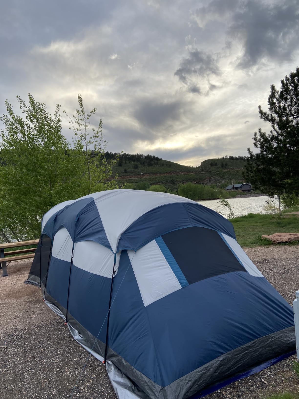 PORTAL 6/8/10 Person Family Camping Tent with Screen Room, Water Resistant Big Tunnel Tents with Rainfly, Large Family Tent for Camping, Outdoor, Patio - Customer Photo 1