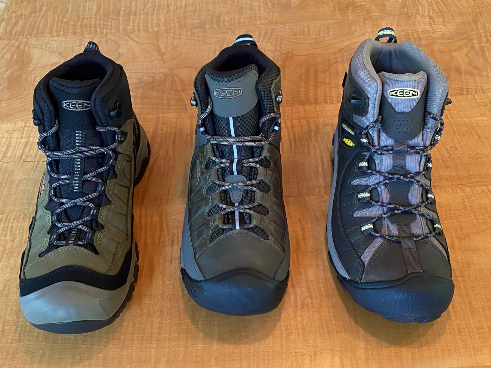 KEEN Men's Targhee 4 Mid Height Waterproof Hiking Boots - Customer Photo 1