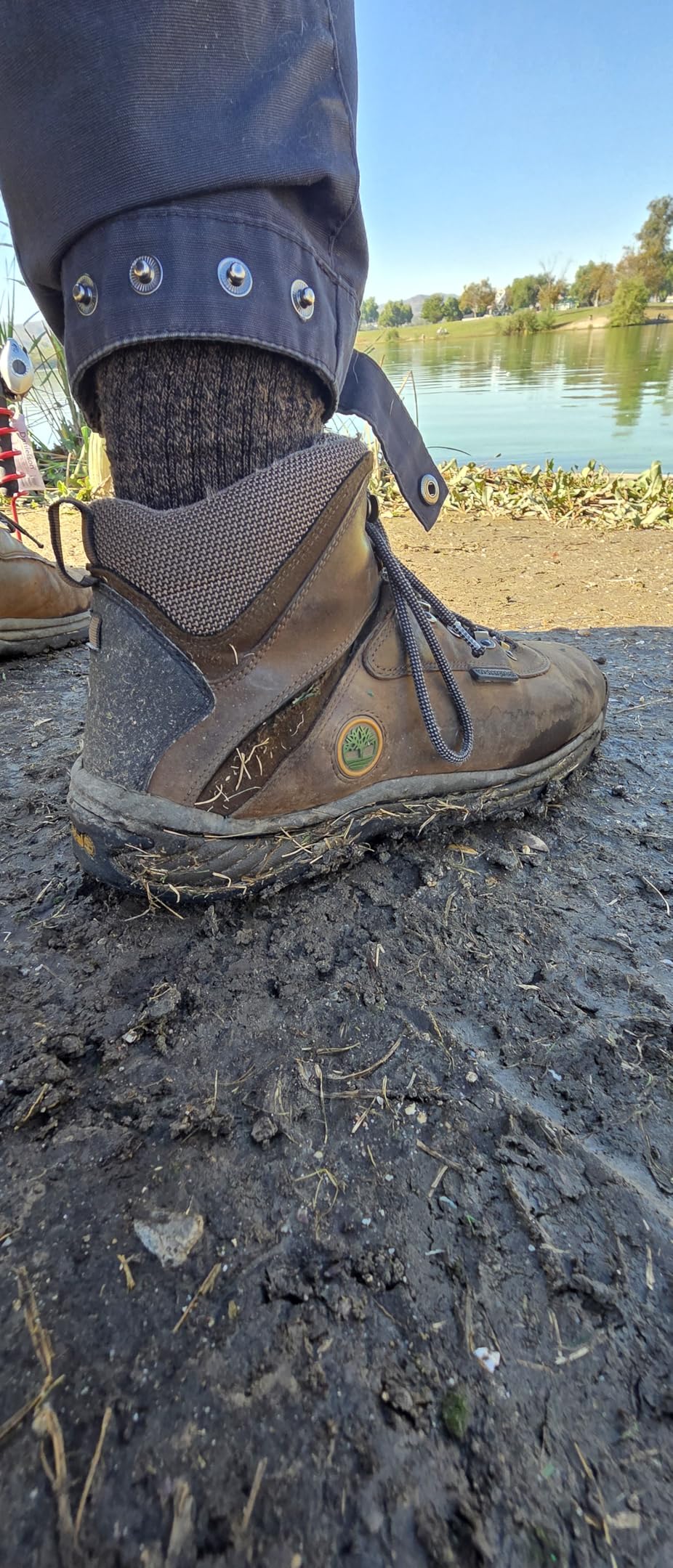 Timberland Men's White Ledge Mid Waterproof Hiking Boots - Customer Photo 2