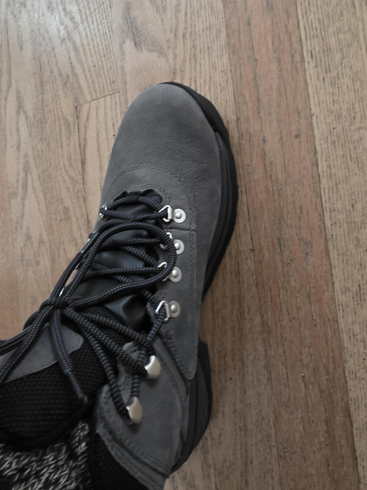 Timberland Men's White Ledge Mid Waterproof Hiking Boots - Customer Photo 4