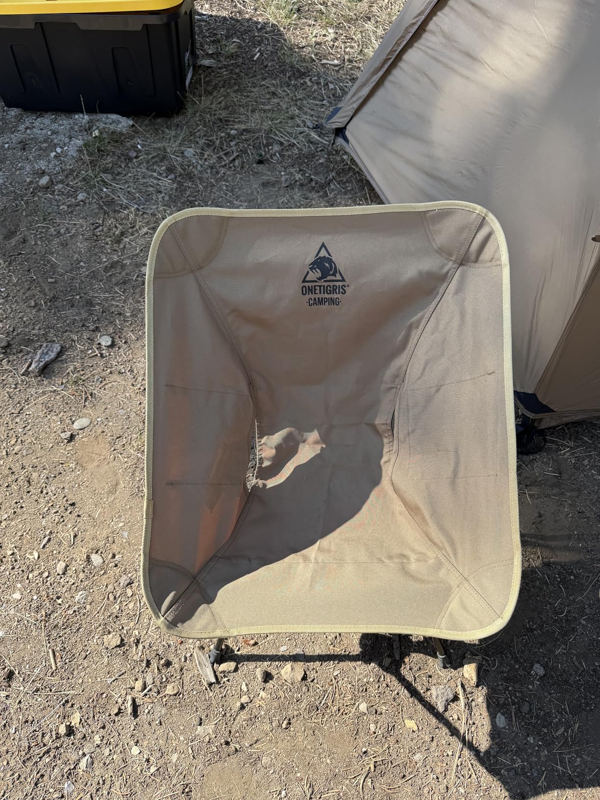 ONETIGRIS Tigerblade Camping Chair, Lightweight Folding Backpacking Hiking Chair, Compact Portable 330 lbs Capacity - Customer Photo 2