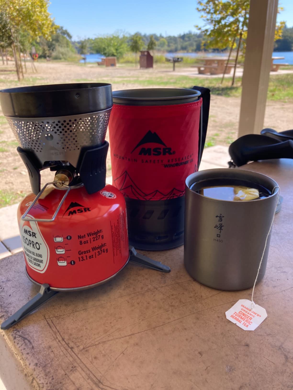 MSR WindBurner Personal Windproof Camping and Backpacking Stove System - Customer Photo 1
